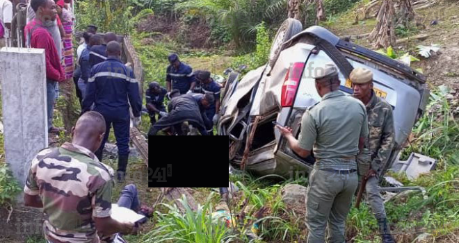 Ntoum : Plusieurs morts après une embardée d’un véhicule sur la nationale 1