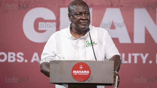 Ghana : Le candidat de l’opposition déclaré vainqueur de la présidentielle de samedi