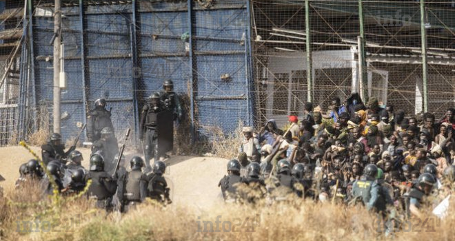 Maroc : 40 personnes arrêtées après des affrontements entre migrants et policiers