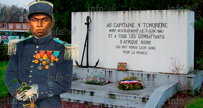 Portrait : capitaine Charles N'Tchoréré, ce héros mort pour la France