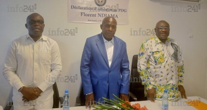 Port-Gentil : Florent Ndiama claque la porte de l’US de Moukagni Iwangou pour le PDG