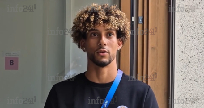 JO Paris 2024 : Le nageur gabonais Adam Girard de Langlade Mpali confiant et prêt à briller !