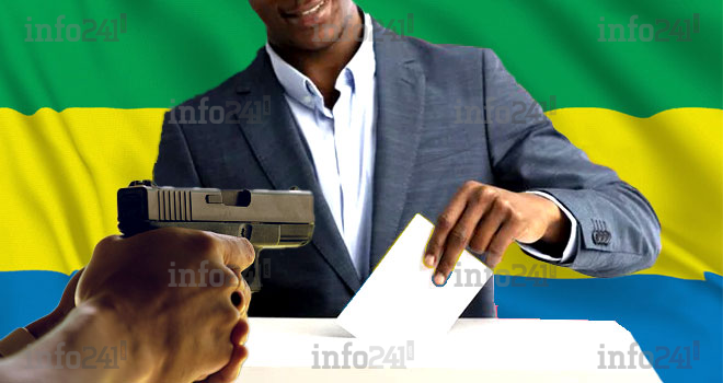 Présidentielle 2023 : Un pistolet braqué sur le bulletin de vote des électeurs gabonais