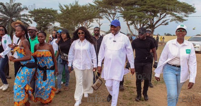 Présidentielle 2023 : Mike Jocktane ouvre sa campagne par un grand meeting à Lambaréné