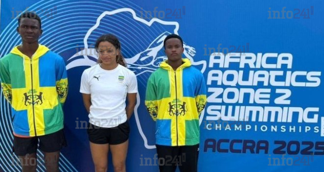 Championnat d’Afrique de natation 2025 - zone 2 : déjà 5 médailles engrangées par le Gabon !