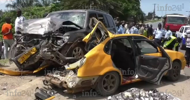 Un mort et plusieurs blessés dans un grave accident de la route en plein cœur de Libreville