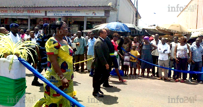 Port-Gentil : le nouveau marché du Grand Village inauguré