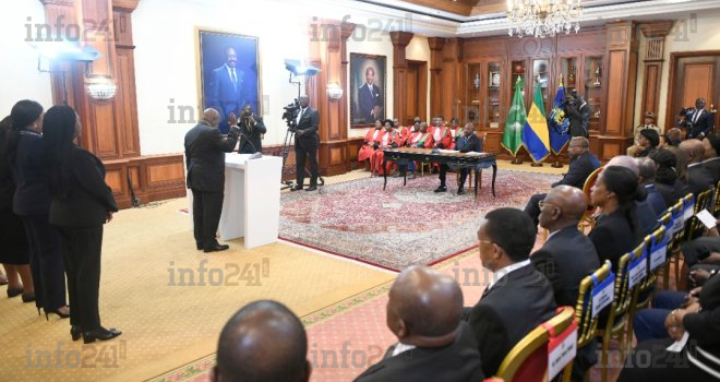 Le nouveau gouvernement gabonais a prêté serment de loyauté à Ali Bongo à huis clos