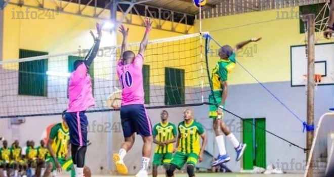 Mangasport sacré double champion 2024 de volleyball du Gabon 8 ans plus tard !