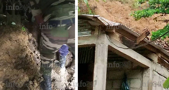 PK8 : 7 gabonais dont 3 enfants périssent ensevelis dans l’éboulement de leur maison