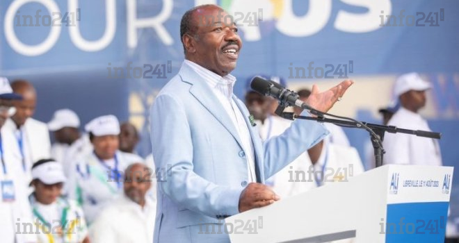 Ali Bongo choisit une gare fermée depuis des mois pour lancer son nouveau « pacte » avec les gabonais