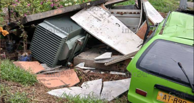 Libreville : Un clando percute un poste électrique et plonge plusieurs quartiers dans le noir