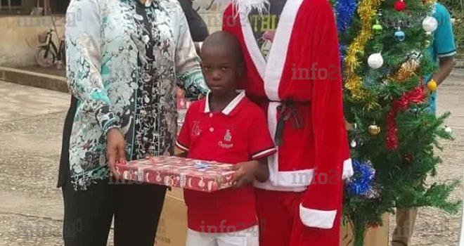 Un père noël pas comme les autres pour la mairie de Libreville