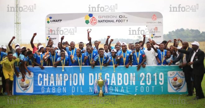 National Foot 1 : l’AO CMS sacré champion du Gabon 2019 !