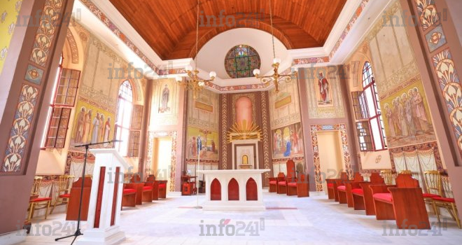La Cathédrale Notre-Dame de Libreville fait peau neuve après des années de réfection