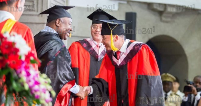Ali Bongo décroche un &laquo;&nbsp;doctorat&nbsp;&raquo; pour son engagement écologique pour la planète