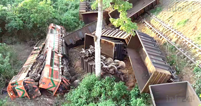 Setrag&nbsp;: Un énième déraillement de train fait 4 blessés et bloque le trafic ferroviaire au Gabon
