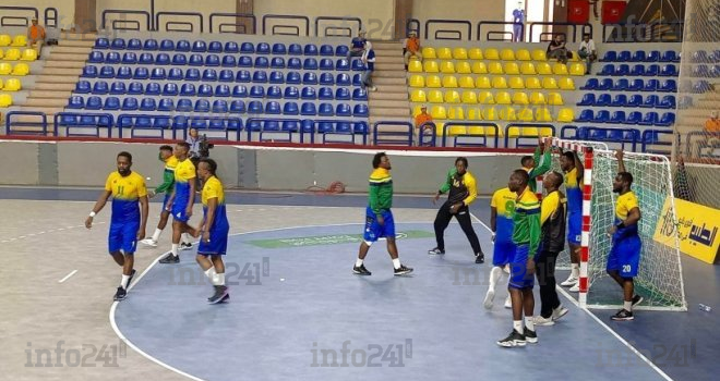 Le Gabon douché par la Guinée en ouverture de la CAN handball Egypte 2022 