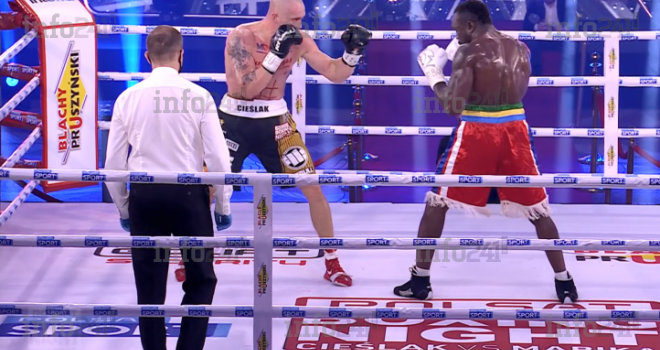 Taylor Mabika s’écroule par KO face au polonais Michał Cieślak