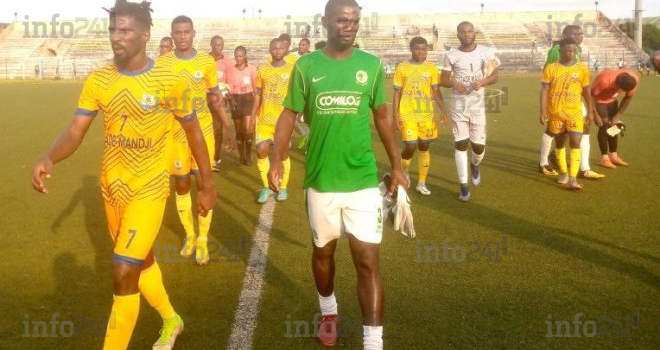 National Foot 1 : AS Mangasport reste leader après sa nouvelle victoire face à Stade Mandji