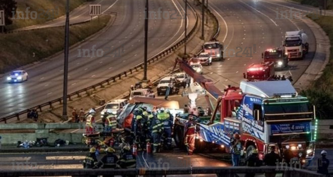 Afrique du Sud&nbsp;: Un accident de bus fait au moins 20 morts
