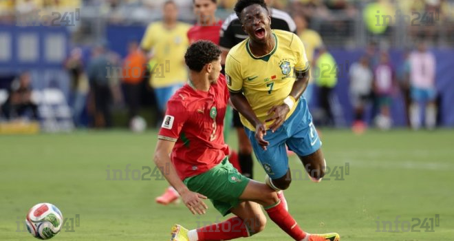 Mondial 2026&nbsp;: Le Maroc bouscule le Brésil pour son entrée, Vinicius sauve la Seleção du naufrage