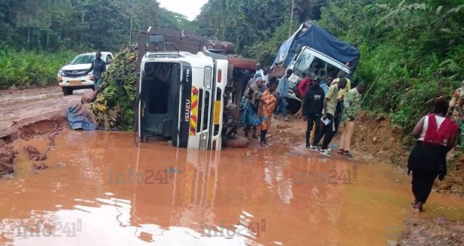 Entretien routier&nbsp;: le calvaire des usagers de la route au Gabon bloqués plusieurs heures à Mindji
