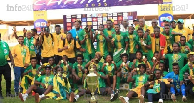National Foot 1 : Mangasport invaincu décroche sa 10e étoile, CF Mounana et CS Bendjé relégués !