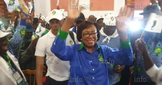 Présidentielle 2023&nbsp;: Paulette Missambo investie officiellement candidate de l’Union nationale