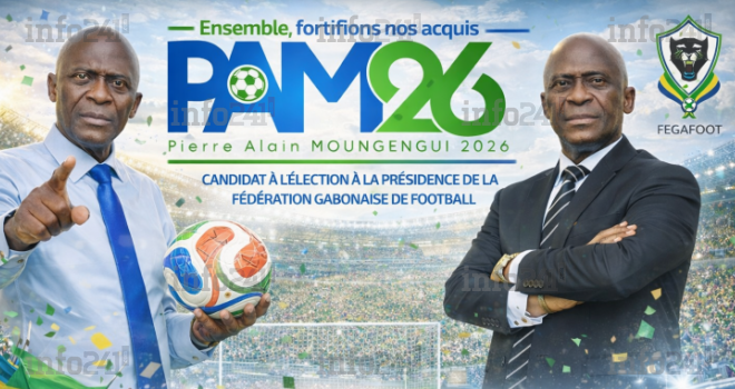 FEGAFOOT&nbsp;: Mounguengui ne boude pas son plaisir de faire campagne... sans le moindre adversaire&nbsp;!