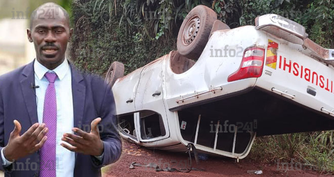Okondja&nbsp;: Un célèbre journaliste de Gabon 1ère, seule victime grave d’un accident de voiture