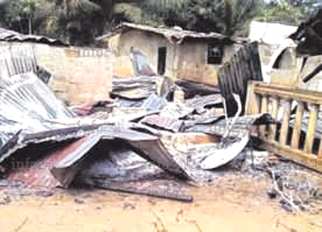 En colère contre sa femme, un gabonais incendie leur domicile et appelle à l’aide&nbsp;!