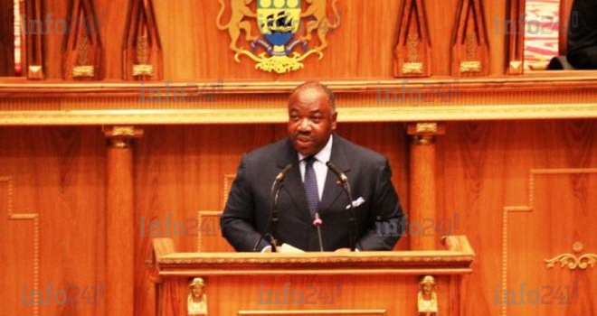 Ali Bongo devant les parlementaires gabonais réunis en congrès ce vendredi !