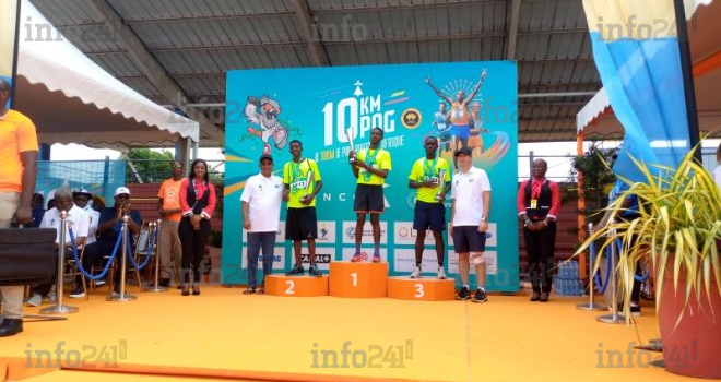 10 km de Port-Gentil&nbsp;: Les Kényans imposent leur suprématie sur cette 5e édition