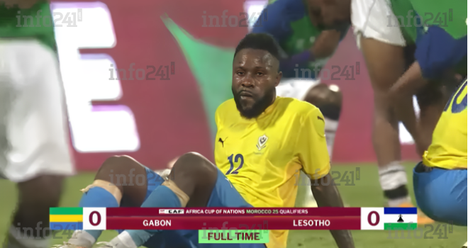 CAN 2025&nbsp;: Les Panthères du Gabon butent sur le Lesotho à Franceville et se compliquent la tâche&nbsp;!