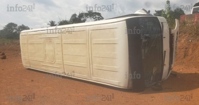 Ntoum&nbsp;: 25 personnes miraculées dans une sortie de piste d’un bus de transport