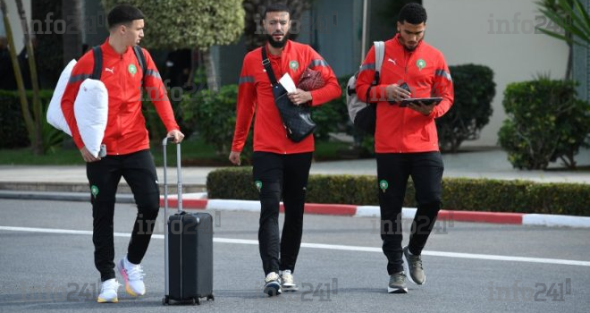 Gabon vs Maroc ce vendredi&nbsp;: Les Lions de l’Atlas déjà à Franceville&nbsp;!