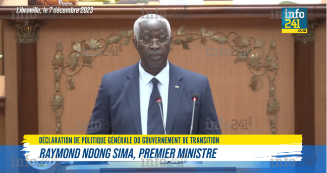 Plan d’action de la transition&nbsp;: discours du Premier ministre Raymond Ndong Sima