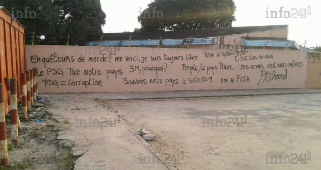 Quand le mystérieux tagueur de Port-Gentil ridiculise brillamment la police gabonaise&nbsp;!