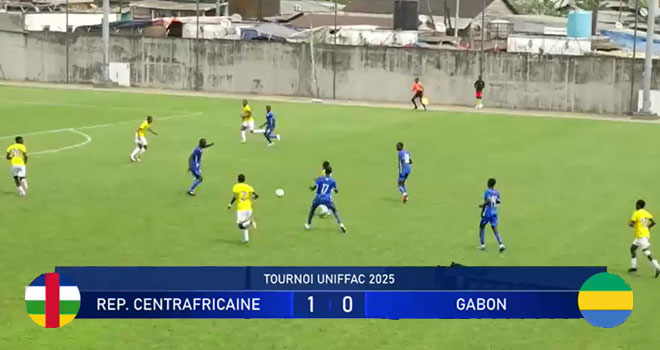 Tournoi Uniffac U17&nbsp;: le Gabon termine bon dernier avec trois défaites en trois matchs