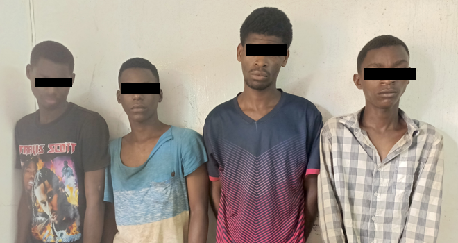 Port-Gentil&nbsp;: Un gang de jeunes voyous opérant avec des machettes, arrêté par la police