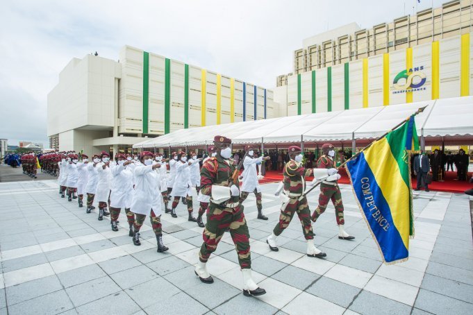 17-Août&nbsp;: Revivez en images la mini-parade militaire organisée à Libreville 