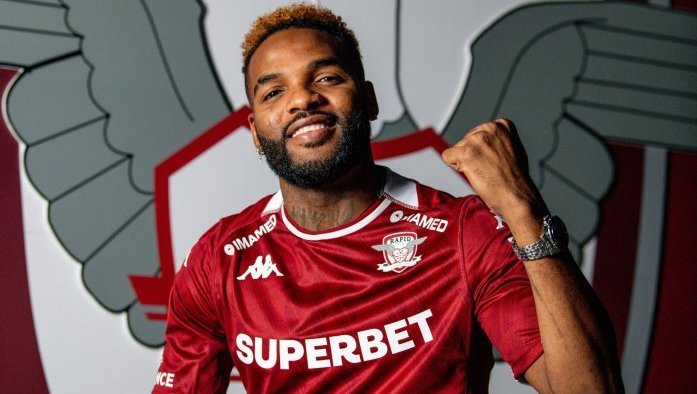 Roumanie&nbsp;: Aaron Boupendza l’enfant terrible du Rapid Bucarest fait encore parler de lui