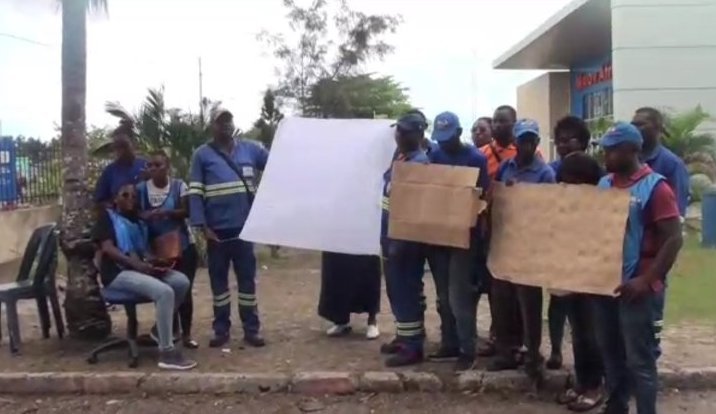 Port-Gentil&nbsp;:  Les employés d’ISP réclament de meilleures conditions de travail