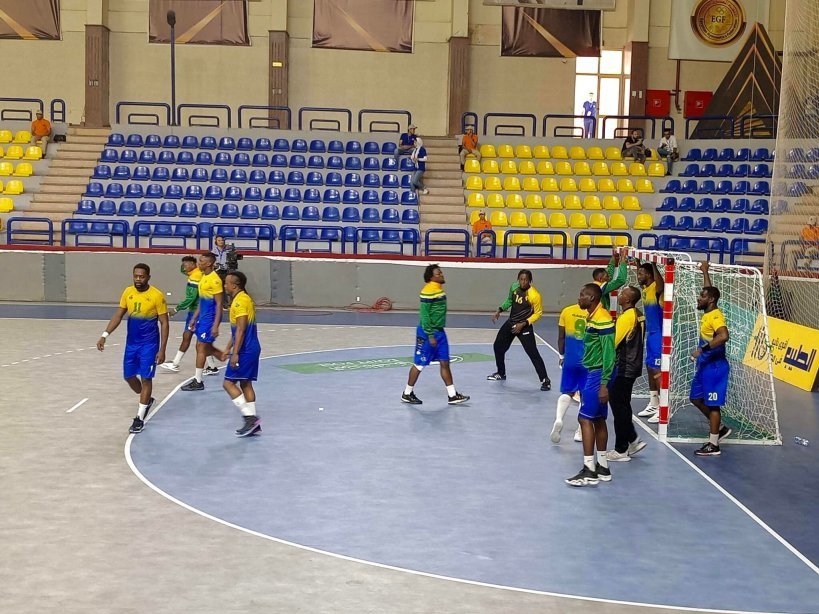 Le Gabon douché par la Guinée en ouverture de la CAN handball Egypte 2022 