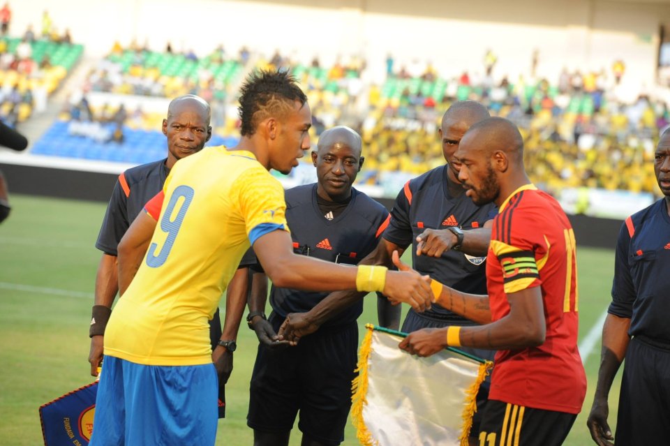 Le match Gabon vs Angola en images