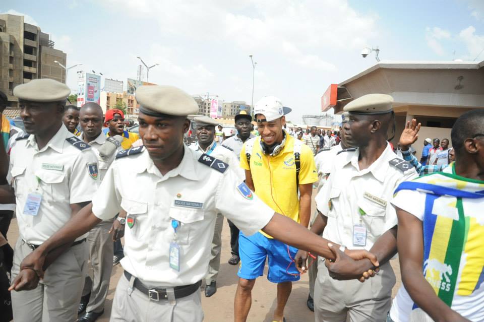 Les images de l’arrivée des Panthères à Ouagadougou