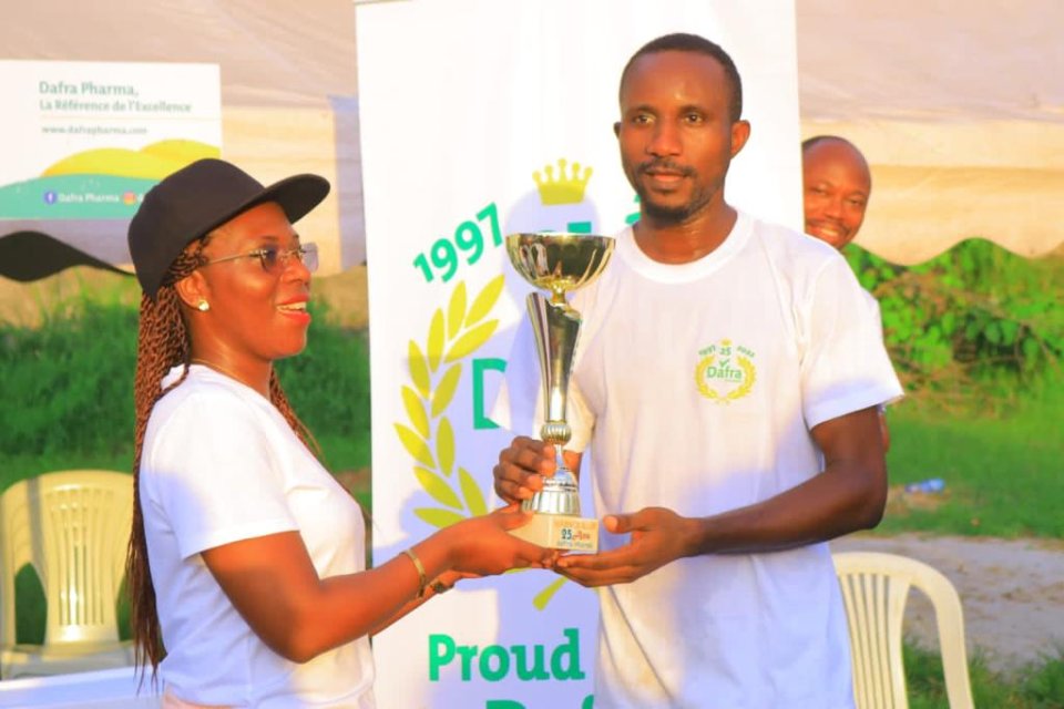 Un tournoi de football pour célébrer les 25 ans au Gabon de Dafra Pharma