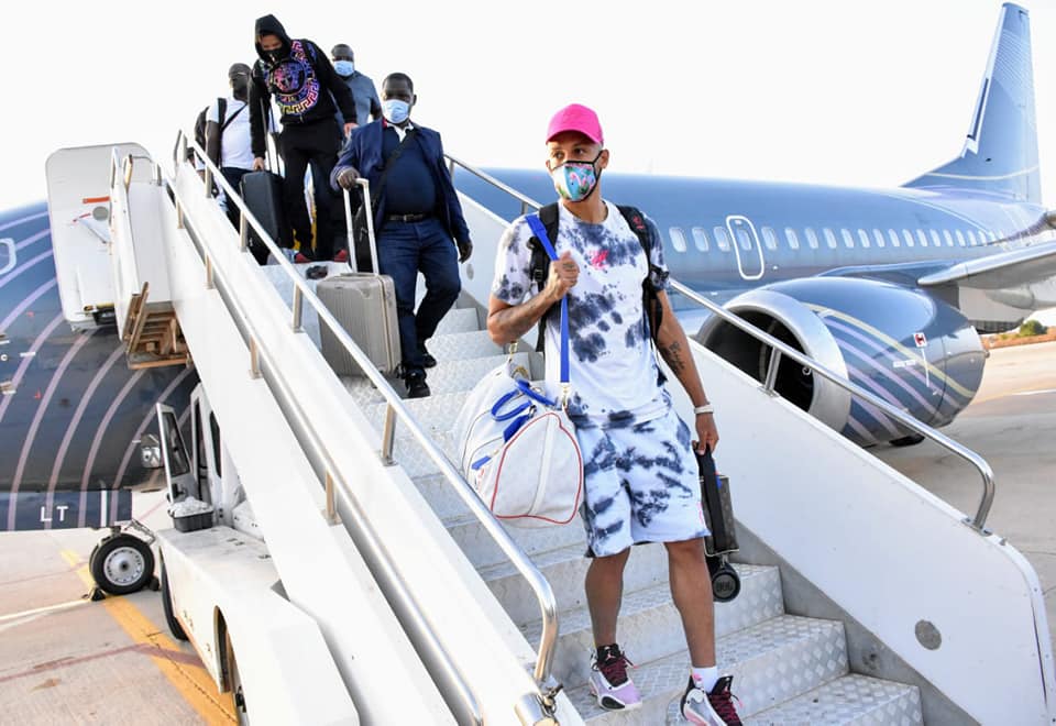 Les Panthères du Gabon au grand complet, déjà à Benghazi pour le choc face à la Libye