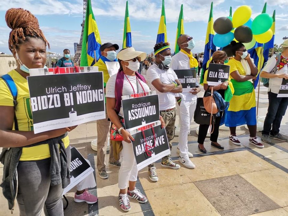 La diaspora gabonaise de retour avec ses manifestations anti-Ali Bongo à Paris